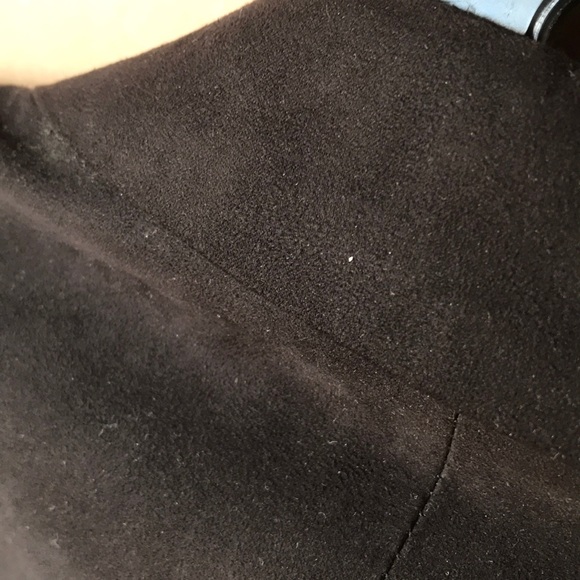 Wall Street faux suede blazer jacket Sz 40R - Picture 7 of 8